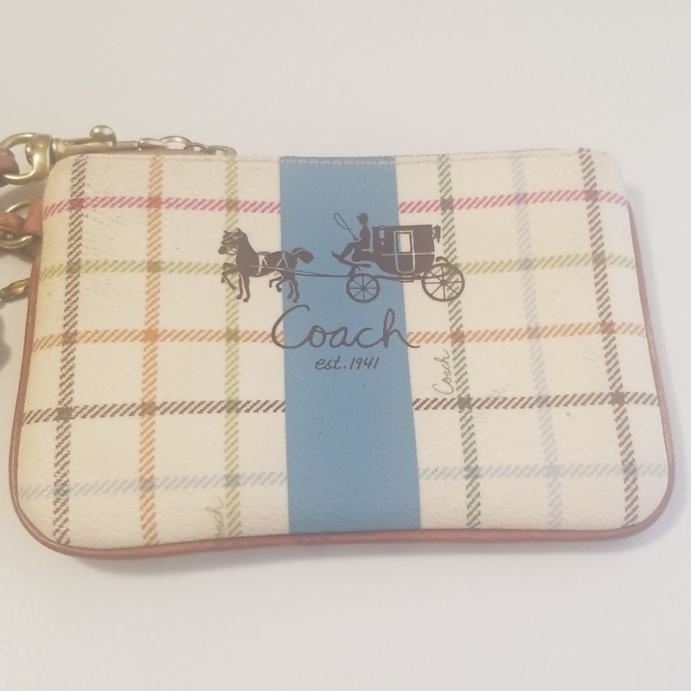 Coach multi color wristlet - Picture 2 of 4